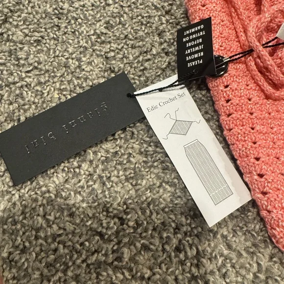 Gianni Bini Coral Crochet Two-Piece Set - Picture 3 of 4